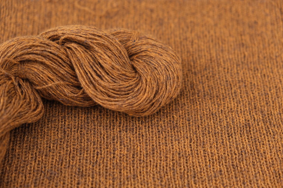 Torffasergarn 25 g cognac
