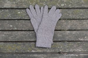 Handschuhe mit Fingerkuppen M natur