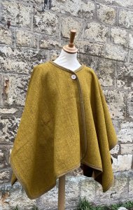 Poncho kurkuma unisize Basis